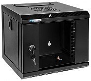 10" Rack skříň W3304W (4U 300mm, závěsná, černá)