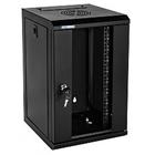 10" Rack skříň W3309W (9U 300mm, závěsná, černá)