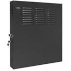 19" Rack skříň WP6702  (2U, 587mm, závěsná, složená, černá)