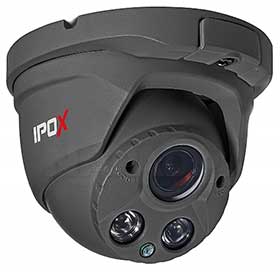 2Mpix IP dome kamera IPOX GHD2202DV/G (2.8-12mm, IR do 30m, PoE)