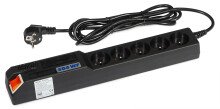 Bezpečnostní prodlužovací kabel s přepěťovou ochranou: ACAR 504WF RACK