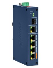 CHS4106-4ET-60 - switch przemysłowy PoE 4-port + 1 RJ45 + 1 SFP