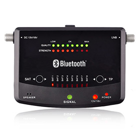 DVB-S/S2 měřící přístroj SF 4000 BT (Bluetooth)
