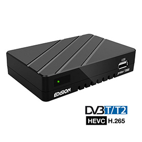 Edision PROTON T265 (DVB-T2 HEVC, DVB-C)