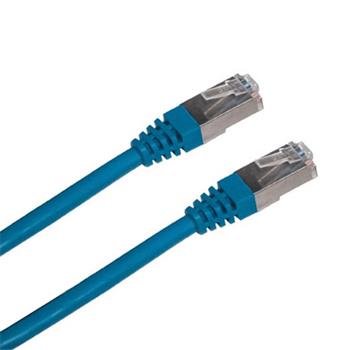 FTP patch kabel Cat5e 1m modrý