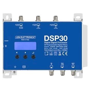 LEM DSP30-4G - programovatelný DVB-T/T2 zesilovač