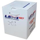 LEXI-Net kabel EZS 4 UTP PVC vodiče 2x0,5+2x0,8mm Eca, 500m samoodvíjecí box