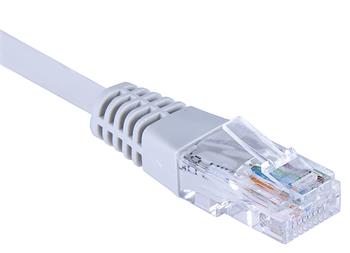 Masterlan comfort patch kabel UTP, Cat5e, 1m, šedý