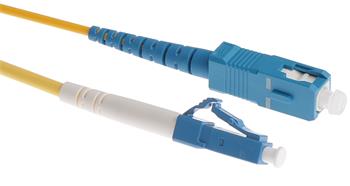 Masterlan optický patch cord, LCupc/SCupc, Simplex, Singlemode 9/125, 20m