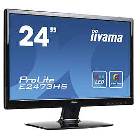 Monitor 24" LCD IIyama Prolite E2473HS-GB1