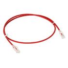 NETSET U/UTP cat, 5e patchcord 1 m red