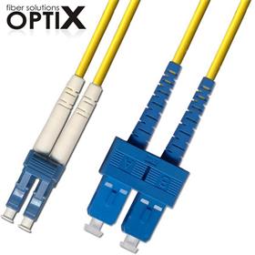 OPTIX LC-SC patch cord 09/125 15m duplex G657A 1,8mm