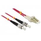 OPTIX LC-ST Optický patch cord  50/125 15m OM4 Duplex