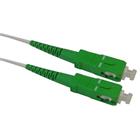 OPTIX SC/APC-SC/APC FLEXI optický patch cord G.657B3 2mm 10m bílý simplex