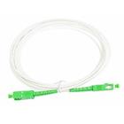 OPTIX SC/APC-SC/APC FLEXI optický patch cord G.657B3 2mm 15m bílý simplex