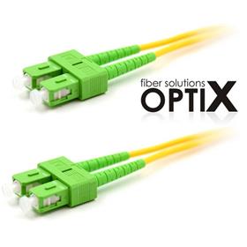 OPTIX SC/APC-SC/APC patch cord 09/125 10m duplex G657A 1,8mm