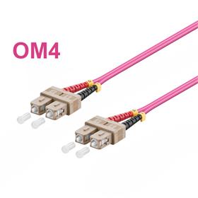 OPTIX SC-SC Optický patch cord 50/125 15m OM4 Duplex