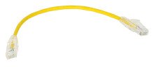 Patchcord U/UTP kat. 5e 0,25 m žlutý NETSET