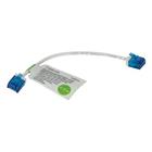 Patchcord UTP [kat, 6A] slim 15 cm bílý
