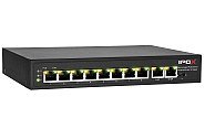 PX-S10-P8-U2-TP100HI - switch PoE 8-port + 2 RJ45