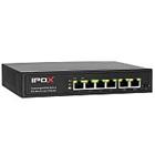 PX-S6-P4-U2-TP65HI - switch PoE 4-port + 2 RJ45