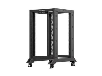 Rám Rack 19'' 18U 800mm (dvojitý-pojízdný)