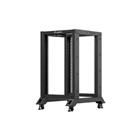 Rám Rack 19'' 18U 800mm  (dvojitý-pojízdný)