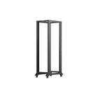 Rám Rack 19'' 42U 600x800mm (dvojitý-pojízdný)