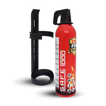 SET Hasicí sprej SAFE 1000 RED + držák SAFE 100C