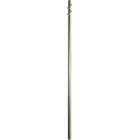 Stožár anténní 2 metry, 48/2mm (s maticemi), zinek Galva