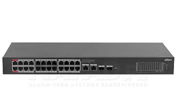 Switch PoE Dahua CS4228-24GT-240 24xGE (4x bt 90, 20x af/at) 2xGE 2xSFP 240 W
