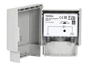Venkovní zesilovač Terra AB011T (26 dB DC 5V/12V)