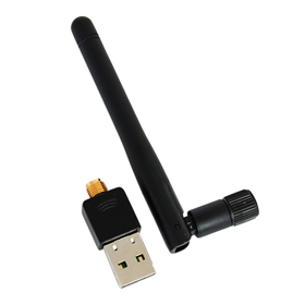 WiFi USB Adaptér Ralink RT5370 802.11n 150 Mbps s anténou