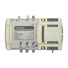 Zesilovač Terra MA-025 (3/1, FM/VHF/UHF)